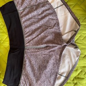Lululemon Gray Speed Up Shorts2.5in